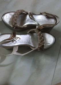 Gold Platform Heels - Size 39