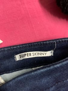 Dark Blue Denim Jeans