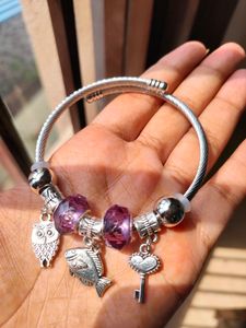 Purple 💜 Pandora Charm Bracelet Best For BTS Fans