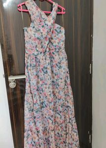 Faballey Floral Maxi Dress
