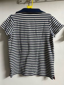 Striped Polo Top
