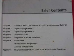 JEE physics Mechanics II