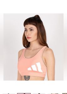 ADIDASWomen Sports Lightly Padded Bra (Pink)
