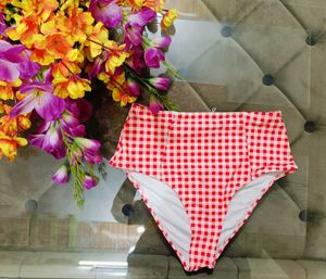 💖 Red Gingham Bikini Bottom