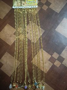 Gold Tone Chains with cute pendant 💞