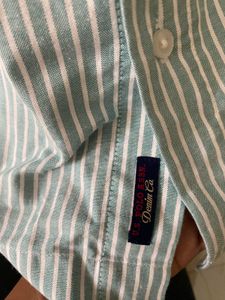 Half Sleeves Striped Shirt