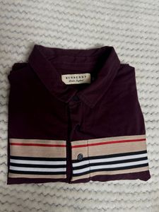 Mahroom Polo T-shirt In Sale Burberry Brand Size M