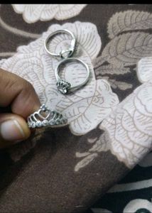 Silver Rings Set