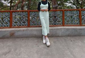 Pastel Green Jumpsuit