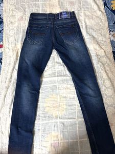 Dark Blue Denim Jeans