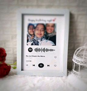 Customised Spotify Musical Photo Frame