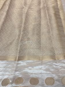 Off White Kerala Style Saree For Grabs