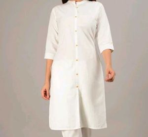 White Button-Down Dress
