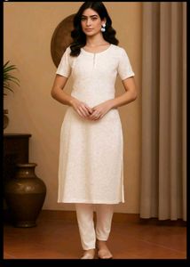 Elegant Kurta Set🤍🎀