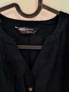 Marks And Spencer Blue Top