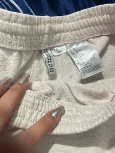 H&amp;m Cute Baby Pink Joggers With Fleece Inside.