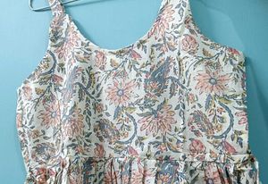 Floral Print Dress ( short jaipuri kurti )