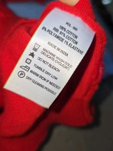 cotton blend Levi&#39;s Red pullover