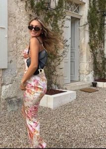 Floral Bodycon Midi Dress