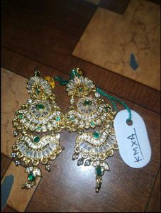 Gold Tone Dangle Earrings