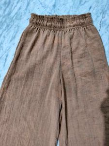 Brown Wide Leg Pants