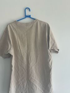 Beige Basic T-Shirt