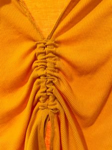 Yellow crop Top