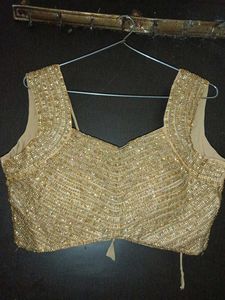Golden Embellished Blouse