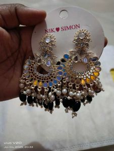 Nik Simon Dangle Earrings - Statement Jewelry
