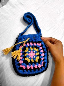 Crochet Granny Square Bag