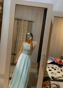 Beautiful Glitter Stone Gown💙🦋🎀