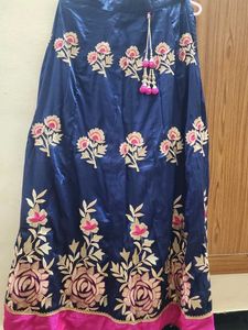 Floral Embroidered Lehenga Skirt