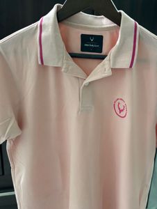 Allen Solly Sport Peach Polo