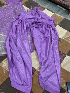 Partywear silk suit