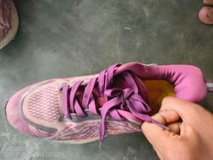 Pink & Purple Athletic Shoes