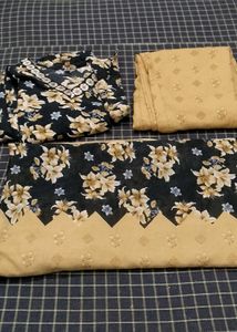 Floral Print Kurta Set