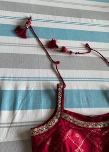 Red Kurta Set Women
