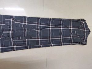 Stylish Gray Plaid Shirt