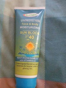 UV Protection Face And Body Moisturizing Sun Block