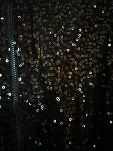 SBL Sequined Black Bomber Jacket