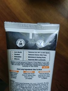Soulflower Vitamin C Green Tea Face Wash