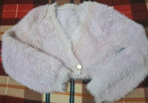 Fluffy Faux Fur Cardigan