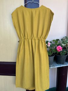 Mustard Casual Dress