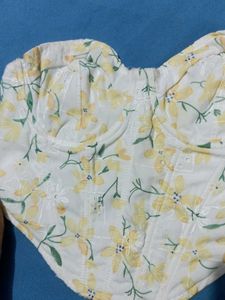 Floral Corset Top