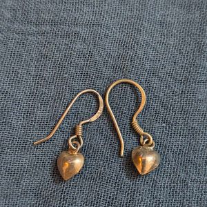 92.5 Heart Drop Earring