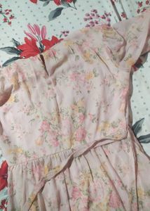 &#34;Floral pastel dress – light, flowy, ,summer Vibes