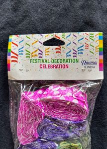 Party Decoration Streamer - Multicoloured