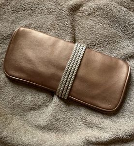 Unused Gold Clutch Handbag