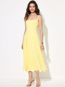 SAVANA Yellow Maxi Dress