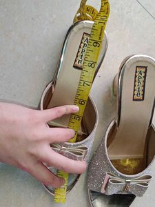 💥Sparkly Silver Flats😍